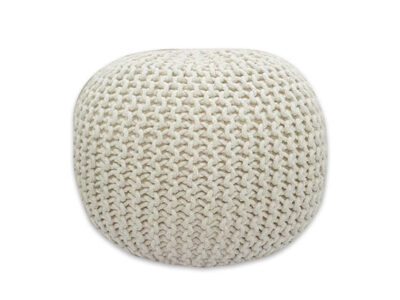 Knitted Poufs