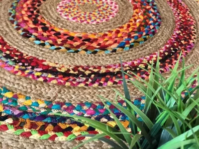 Jute and Chindi Braided Carpets
