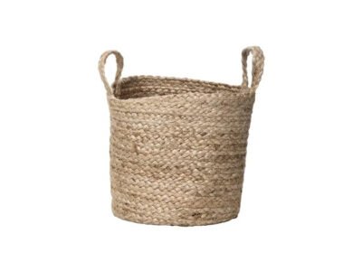 Braided Jute Basket